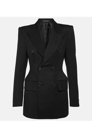 Balenciaga Blazer Hourglass aus Wolle