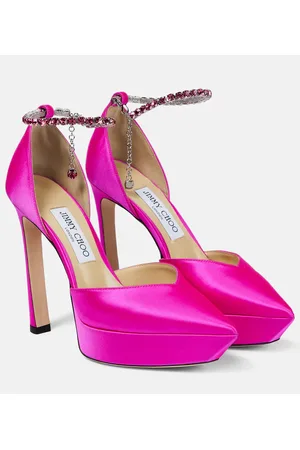 Jimmy Choo Verzierte Plateau-Pumps Saeda 125