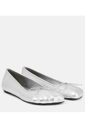 Balenciaga Ballerinas Fetish aus Leder