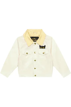 Mini Rodini Jacke Cat Tells All aus Satin