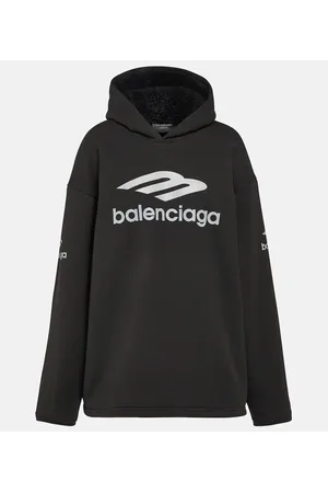 Balenciaga Hoodie 3B Sports Icon aus Baumwolle