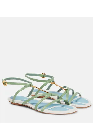 Jacquemus Verzierte Sandalen aus Leder