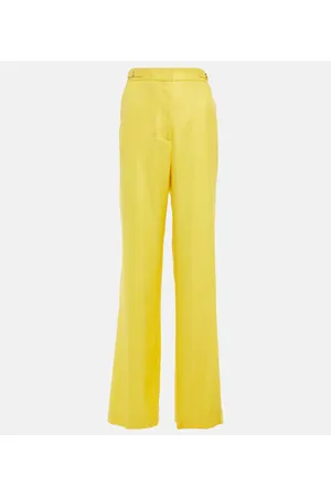 GABRIELA HEARST High-Rise-Hose aus einem Wollgemisch