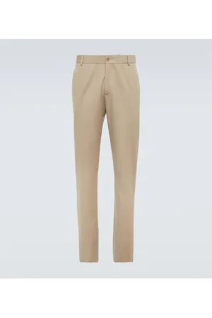 Loro Piana Chinohose aus Baumwolle und Wolle
