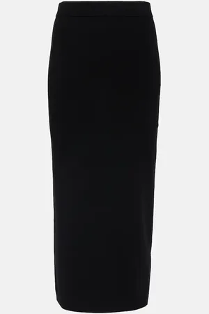 Dorothee Schumacher High-Rise-Midirock Merino Elegance