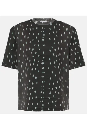 The Attico Bedrucktes T-Shirt aus Baumwolle