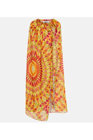 VALENTINO Cover-up aus Seide und Baumwolle
