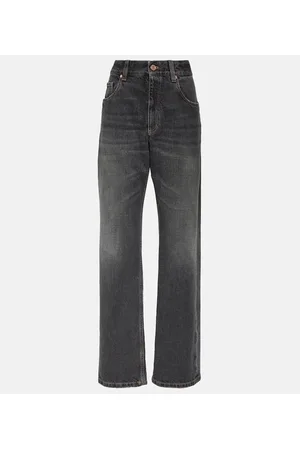 Brunello Cucinelli Mid-Rise Straight Jeans