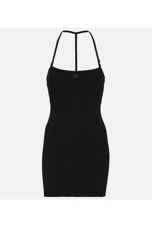 Courrèges Courrèges Minikleid aus Rippstrick