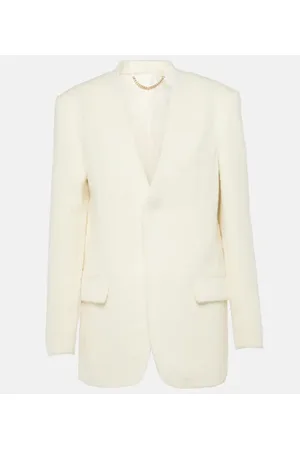 Victoria Beckham Blazer aus einem Alpakawollgemisch