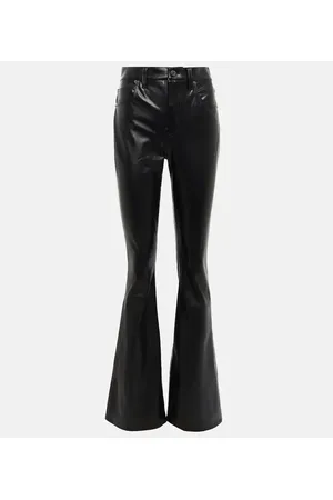 VERONICA BEARD Hose Beverly aus Lederimitat