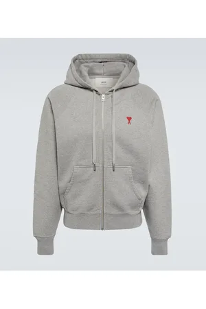 Ami Kapuzenjacke Ami de Cœur aus Baumwoll-Jersey