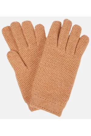 Loro Piana Handschuhe Crochet aus Kaschmir
