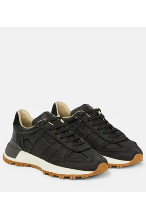 Maison Margiela Sneakers aus Nylon und Veloursleder