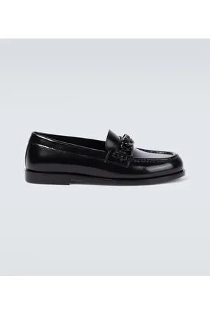 VALENTINO GARAVANI Loafers VLogo Chain aus Leder