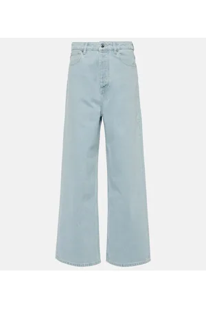Nanushka High-Rise Wide-Leg Jeans Josine