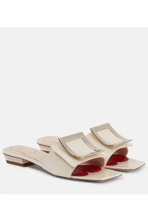 Roger Vivier Pantoletten Belle Vivier 25 aus Lackleder