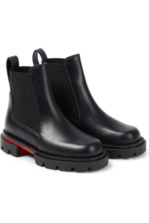 Christian Louboutin Ankle Boots Marchacroche aus Leder