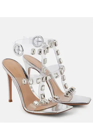 Gianvito Rossi Verzierte Sandalen Crystal Crash