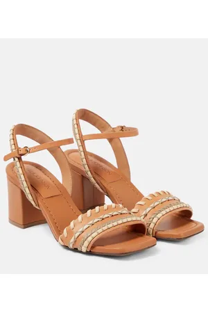 ULLA JOHNSON Sandalen Sofia aus Leder