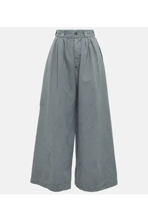 Maison Margiela Weite Hose aus Canvas
