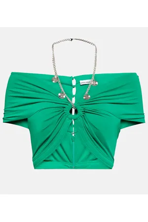 Paco rabanne Top aus Jersey