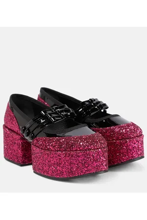 NOIR KEI NINOMIYA X Repetto Plateau-Ballerinas mit Glitter