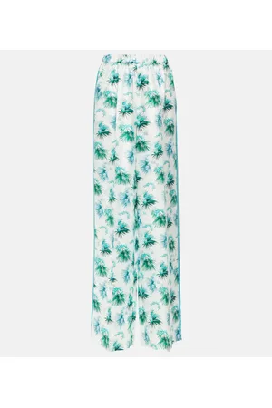 Max Mara High-Rise-Hose Umile aus Seide