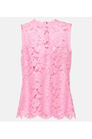 Dolce & Gabbana Top aus Spitze