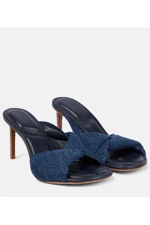Jacquemus Pantoletten Les Mules Bagnu aus Denim