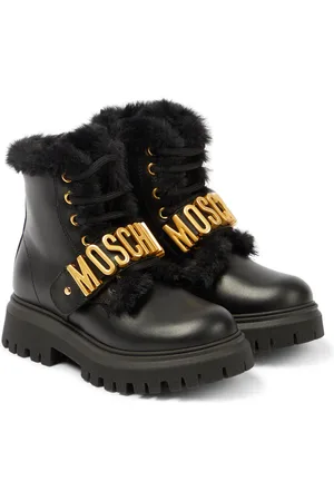 Moschino Stiefel aus Leder