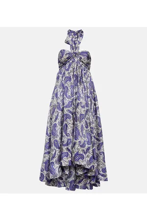 ZIMMERMANN Midikleid Devi aus Seide