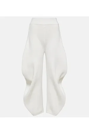 Alaïa Alaïa High-Rise-Hose aus Strick