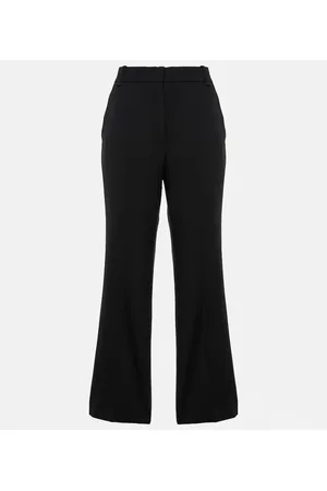 Chloé Chloé Cropped-Hose aus einem Wollgemisch