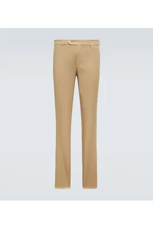 Brunello Cucinelli Schmale Hose aus einem Baumwollgemisch