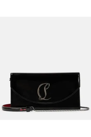 Christian Louboutin Clutch Loubi54 aus Lackleder
