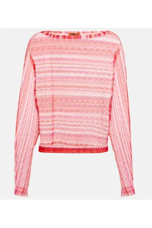 Missoni Top aus Häkelstrick