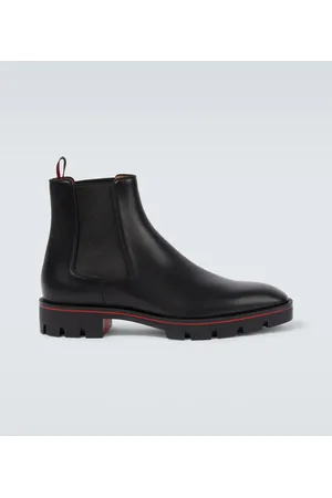 Christian Louboutin Chelsea Boots Alpinosol aus Leder