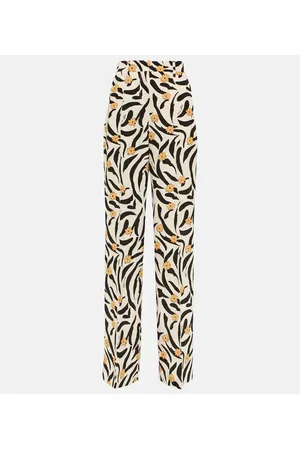 Nanushka High-Rise Straight-Fit-Hose Lanai