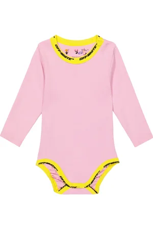 OFF-WHITE Baby Body aus Baumwoll-Jersey