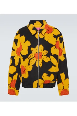 THE ELDER STATESMAN Bomberjacke Senna aus einem Wollgemisch