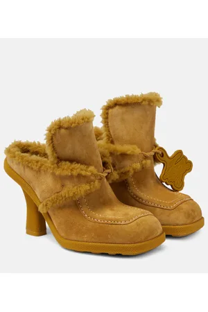 Burberry Mules EKD aus Veloursleder