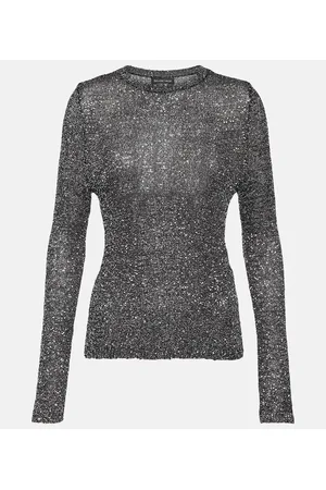 Balenciaga Pullover mit Pailletten