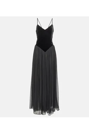 Chloé Chloé Maxikleid mit Samt