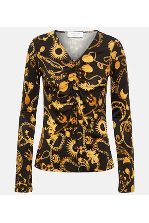 Marine Serre Bedrucktes Top
