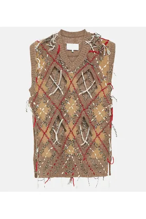 Maison Margiela Pullunder aus einem Wollgemisch