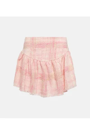 LOVESHACKFANCY Minirock Lively aus Tweed