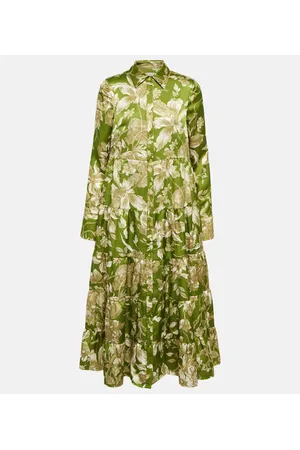 Erdem Bedrucktes Midikleid Palmira