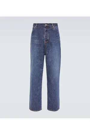 Balenciaga Mid-Rise Wide-Leg Jeans