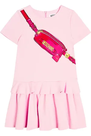 Moschino Bedrucktes Kleid aus Jersey